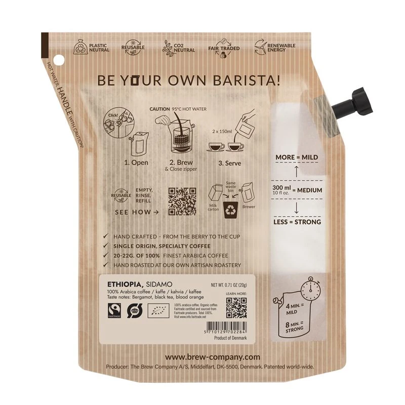 Growers Cup 2cups Ethiopia 3 Growers Cup 2cups Ethiopia - Billede 3