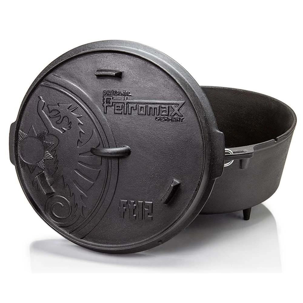 Petromax Dutch Oven Ft 12" - 11,5 Liter Støbejernsgryde 1 Petromax Dutch Oven Ft 12" - 11,5 Liter Støbejernsgryde