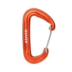 Asivik Udstyrskarabin -Mora butik 511664 Asivik aluCarabin 12kN Orange