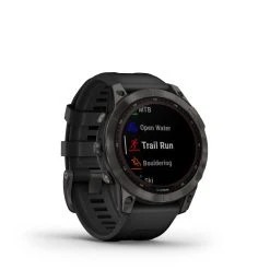 Garmin Fênix 7 Sapphire Solar DLC Carbon Grey Titanium -Mora butik 512600 GARMIN Fenix 7 Sapphire Solar C. Gr. DLC Ti 010 02540 21 3