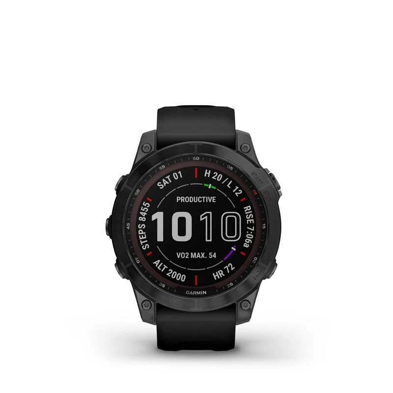 Garmin Fênix 7 Sapphire Solar Black DLC Titanium 8 Garmin Fênix 7 Sapphire Solar Black DLC Titanium - Billede 8