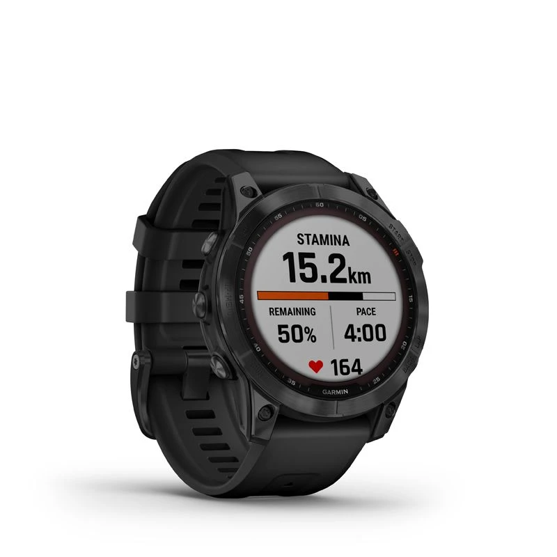 Garmin Fênix 7 Sapphire Solar Black DLC Titanium 4 Garmin Fênix 7 Sapphire Solar Black DLC Titanium - Billede 4