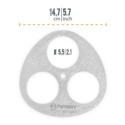 Petromax Tripod Lashing Bålstativ (large) -Mora butik 514282 Petromax Tripod lashing large d ring l 2